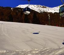 Haider Alm ski area in Vinschgau
