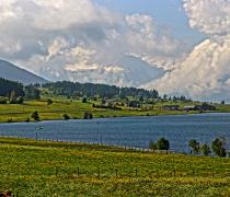 Signs of springtime on Lake Haidersee