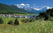 Panorama of St. Valentin on the Haidersee