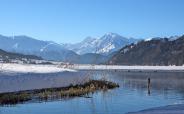 Escursione invernale intorno al lago di San Valentino